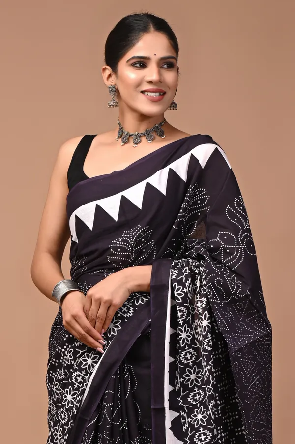 Black_Soft_Mulmul_Cotton_Saree