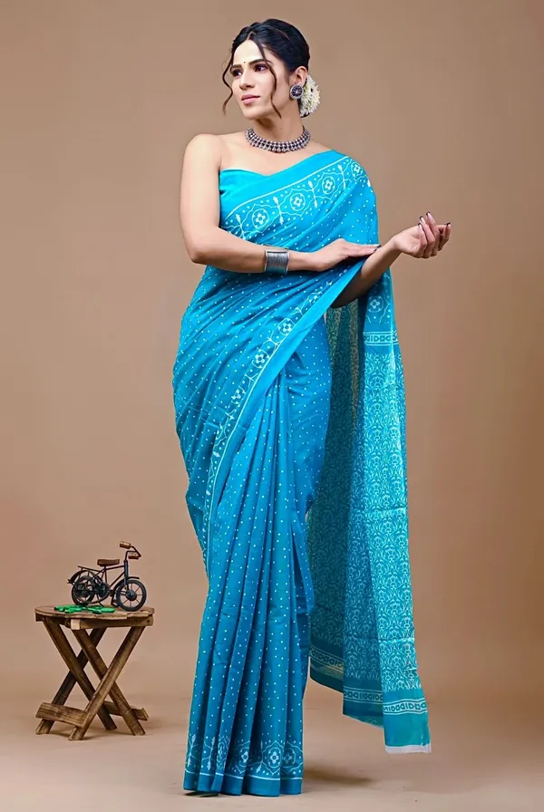 Sky_Blue_Soft_Mulmul_Cotton_Saree