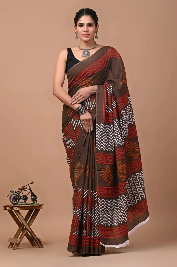 Multicolour_Soft_Mulmul_Cotton_Saree
