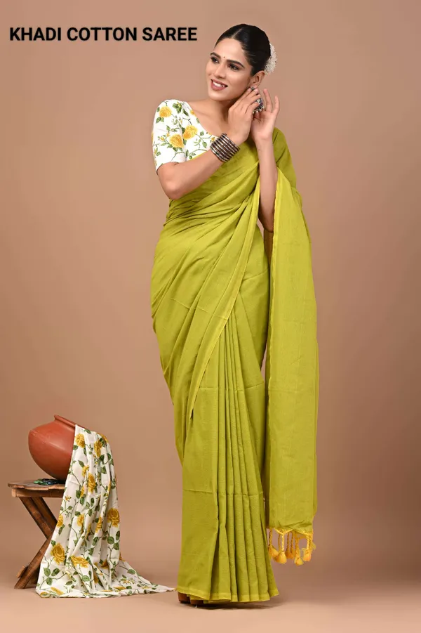 Elegance_Pure_Khadi_Cotton_Saree