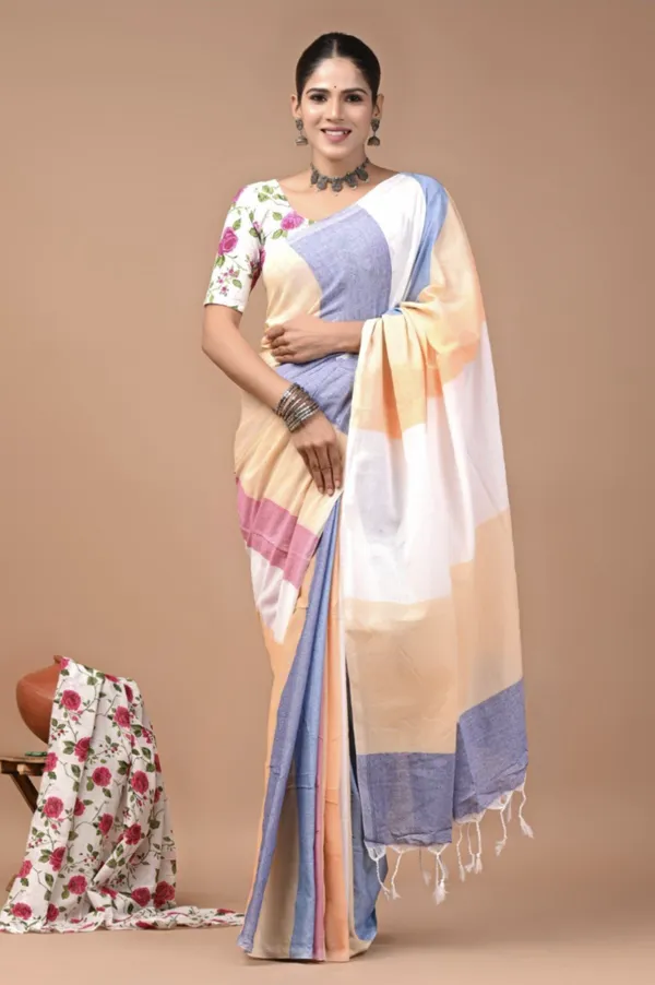 Elegance_Pure_Khadi_Cotton_Saree