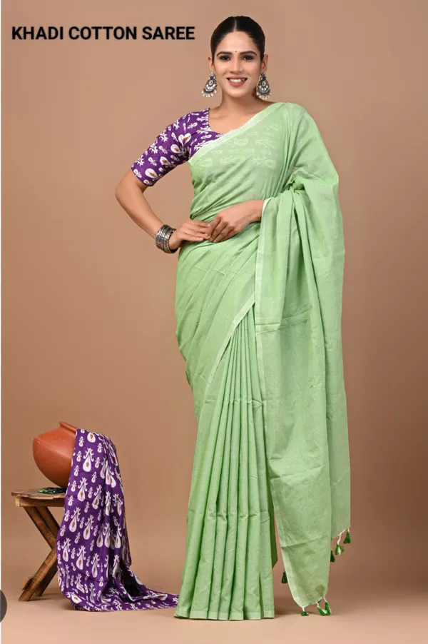 Elegance_Pure_Khadi_Cotton_Saree