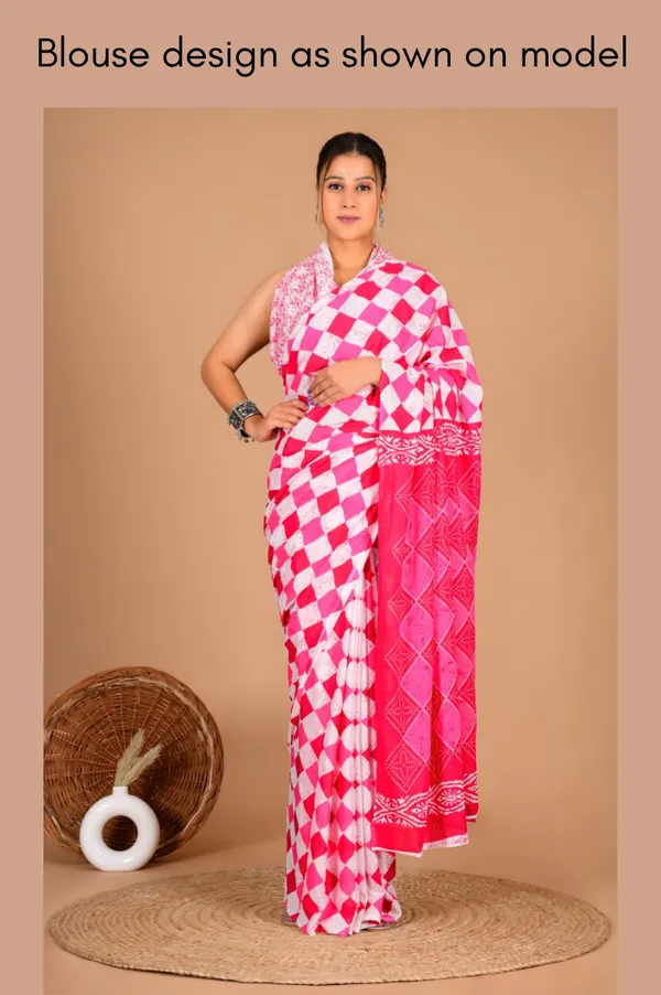 Pink_Soft_Mulmul_Cotton_Saree
