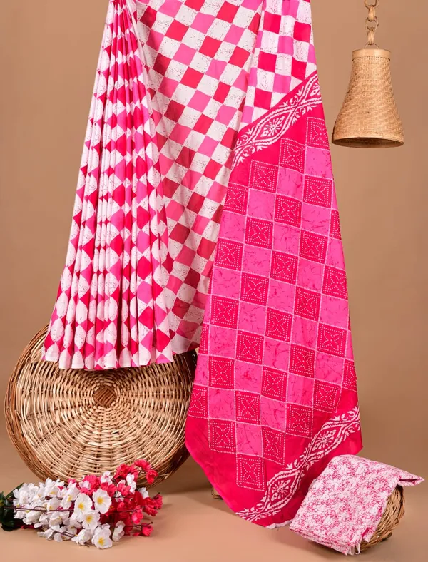 Pink_Soft_Mulmul_Cotton_Saree
