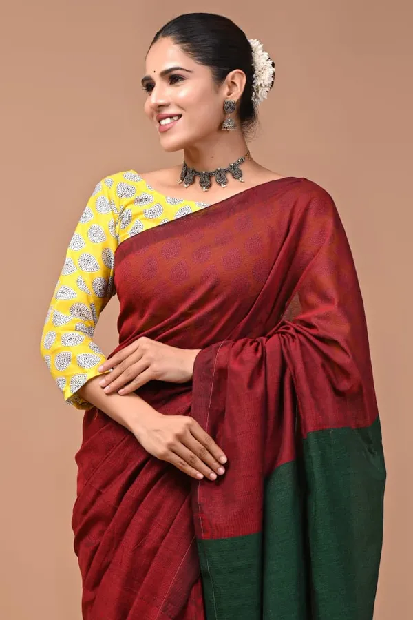 Elegance_Pure_Khadi_Cotton_Saree