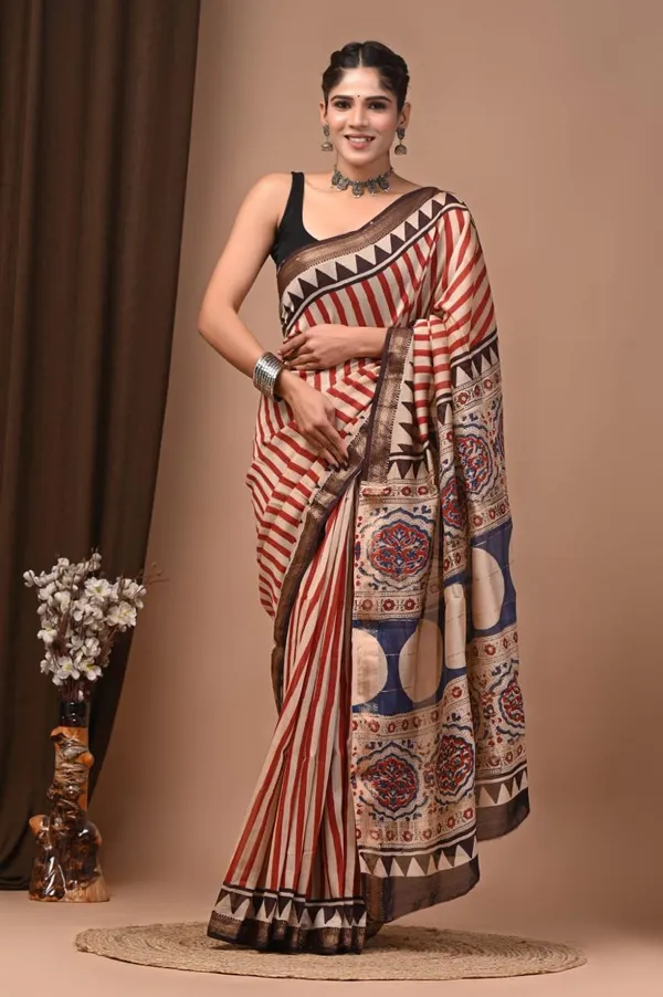 Multicolour_Premium_Maheshwari_Silk_Saree_For_Women