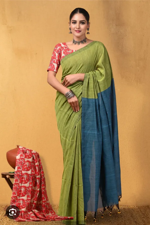 Elegance_Pure_Khadi_Cotton_Saree