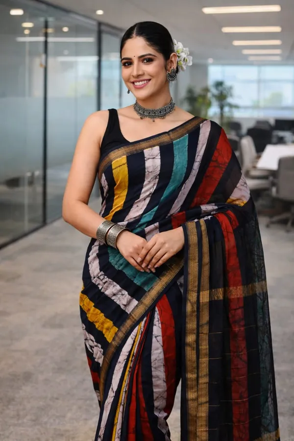 Multicolour_Premium_Maheshwari_Silk_Saree