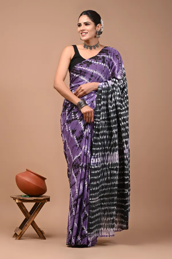 Purple_Soft_Mulmul_Cotton_Saree
