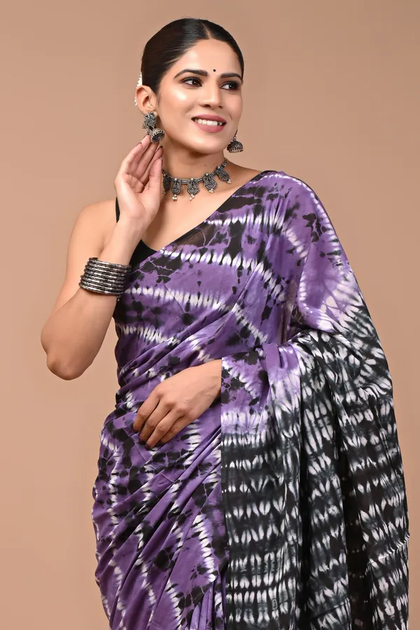 Purple_Soft_Mulmul_Cotton_Saree
