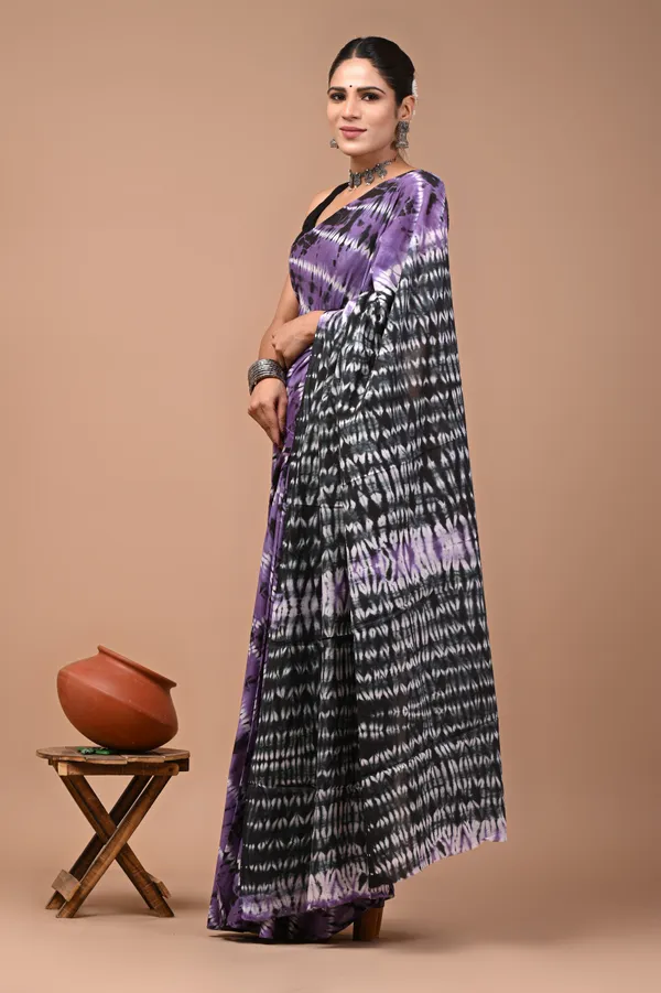 Purple_Soft_Mulmul_Cotton_Saree