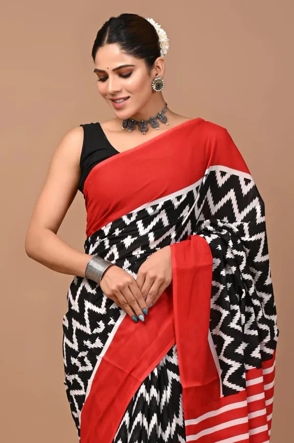 Multicolour_Soft_Mulmul_Cotton_Saree
