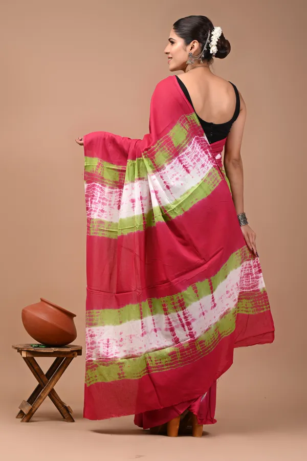 Multicolour_Soft_Mulmul_Cotton_Saree