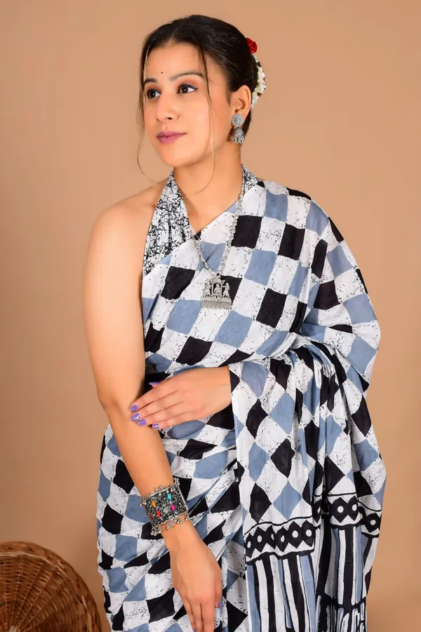 Multicolour_Soft_Mulmul_Cotton_Saree