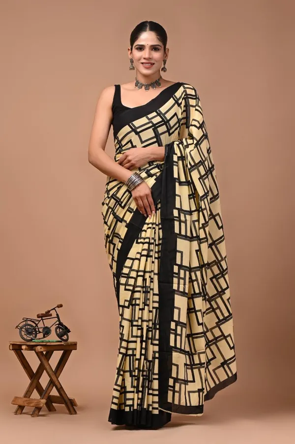 Multicolour_Soft_Mulmul_Cotton_Saree