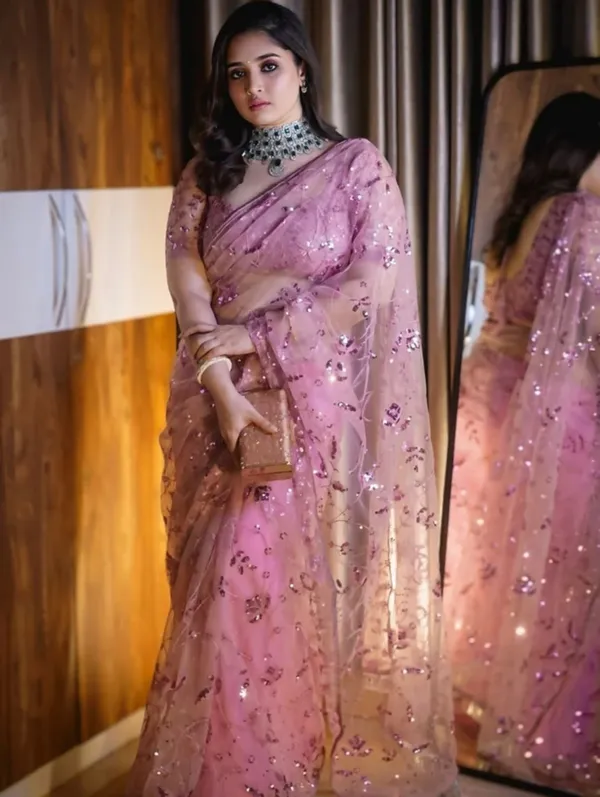 Rose_Lavender_-_The_Bloom_Affair_|_Designer_Heavy_Butterfly_Net_Embroidered_Saree_with_Unstitched_Blouse