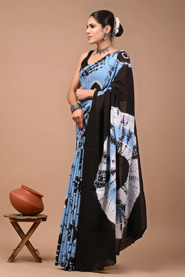 Multicolour_Soft_Mulmul_Cotton_Saree