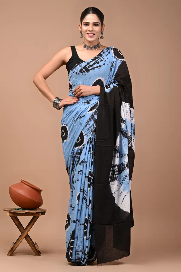 Multicolour_Soft_Mulmul_Cotton_Saree