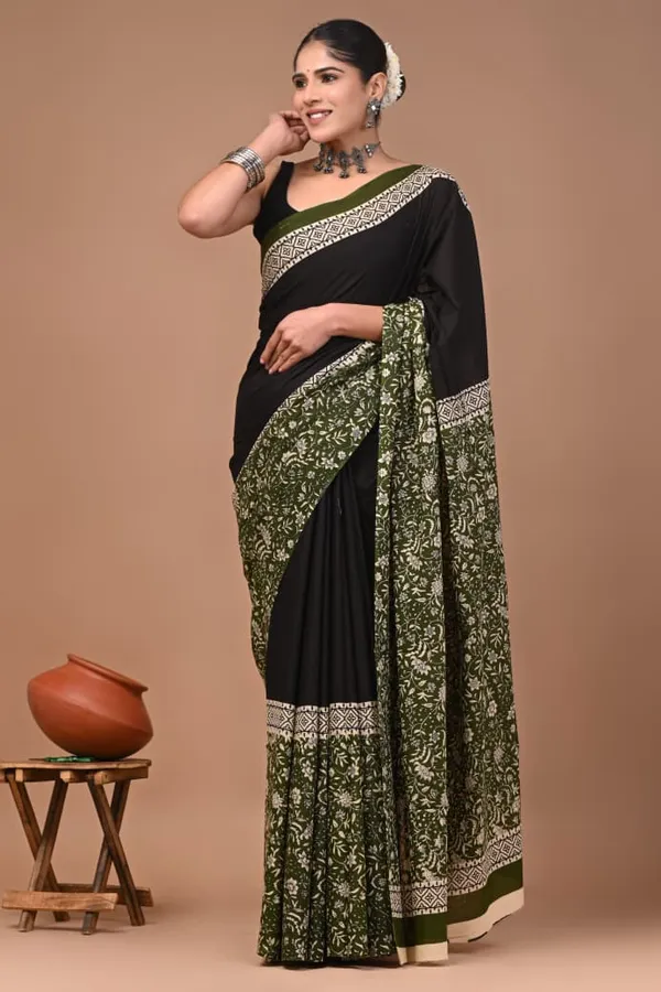 Black_Soft_Mulmul_Cotton_Saree