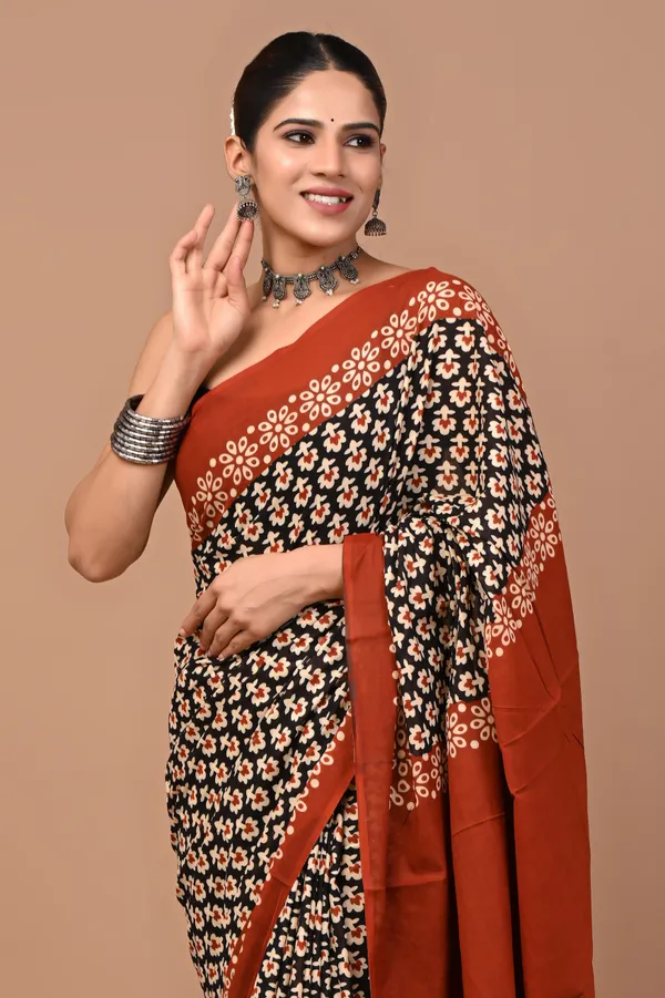 Black_Soft_Mulmul_Cotton_Saree