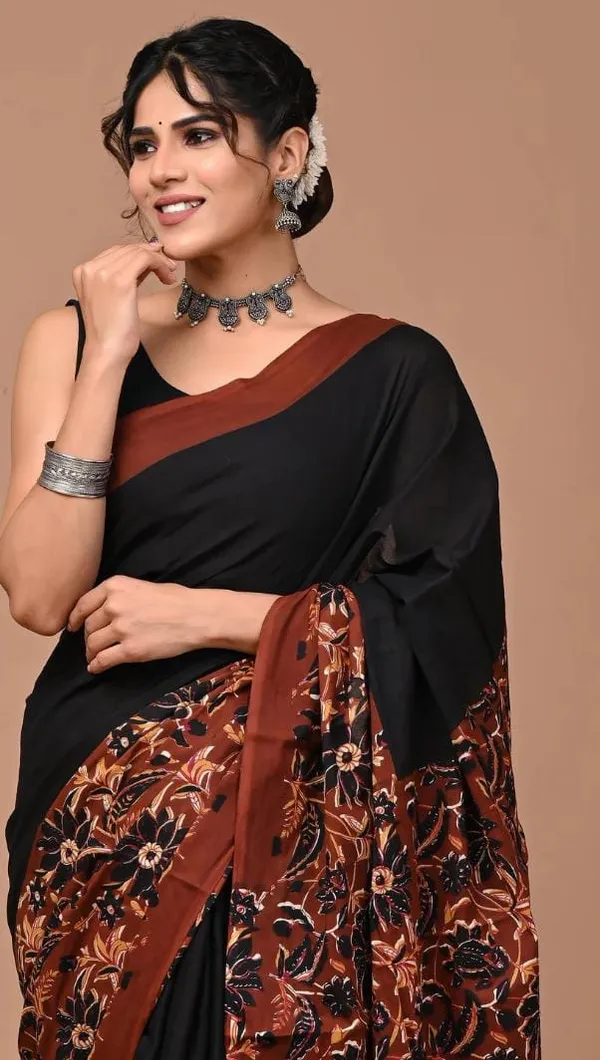 Black_Soft_Mulmul_Cotton_Saree