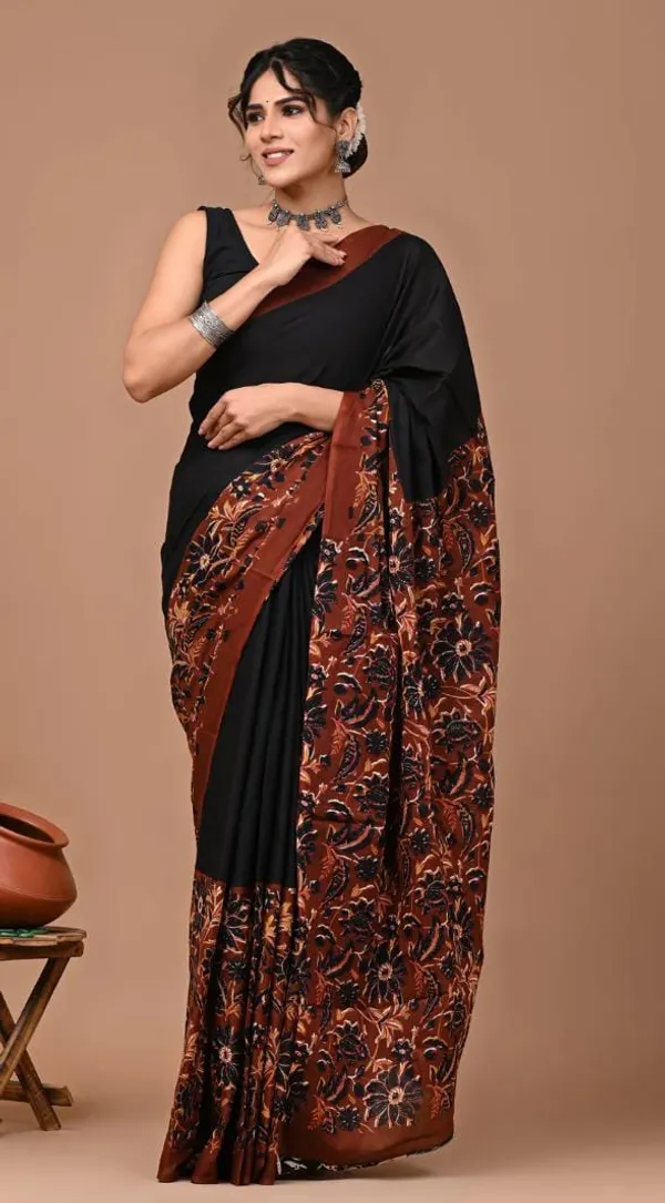 Black_Soft_Mulmul_Cotton_Saree