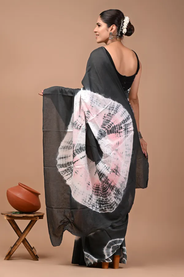 Grey_Soft_Mulmul_Cotton_Saree