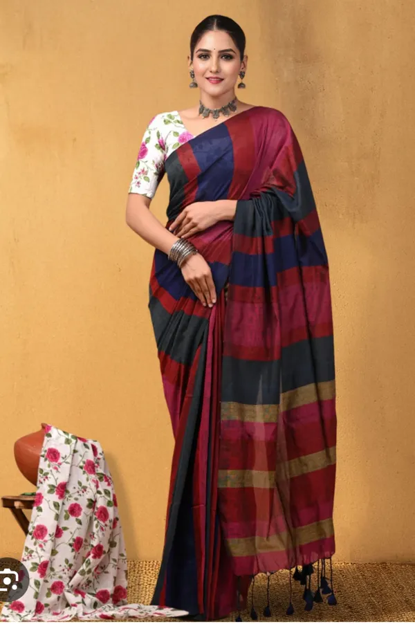 Elegance_Pure_Khadi_Cotton_Saree