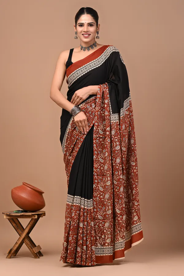 Black_Soft_Mulmul_Cotton_Saree