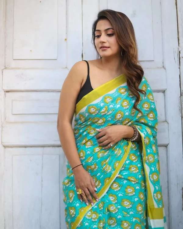 Aqua_Green_Soft_Mulmul_Cotton_Saree