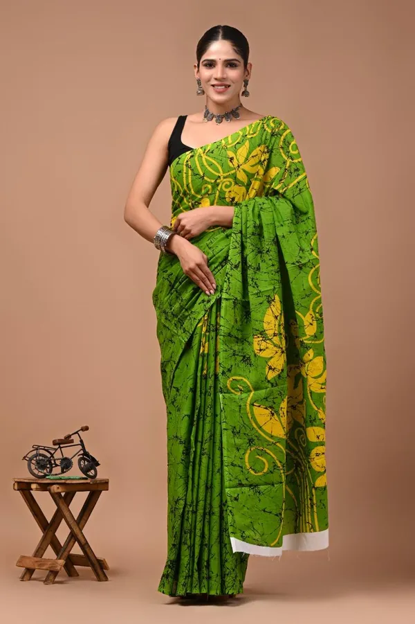 Green_Soft_Mulmul_Cotton_Saree