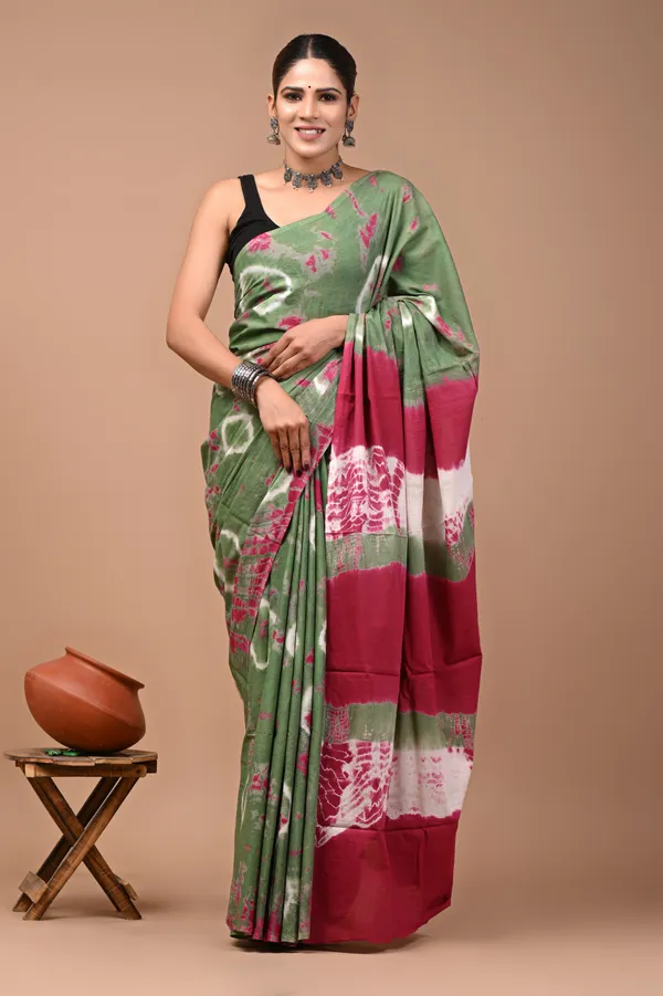Green_Soft_Mulmul_Cotton_Saree