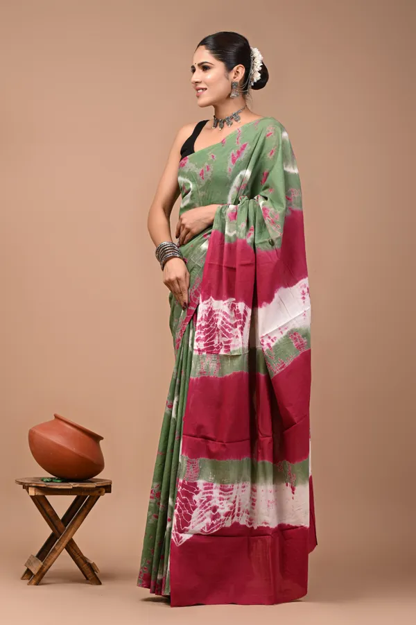 Green_Soft_Mulmul_Cotton_Saree