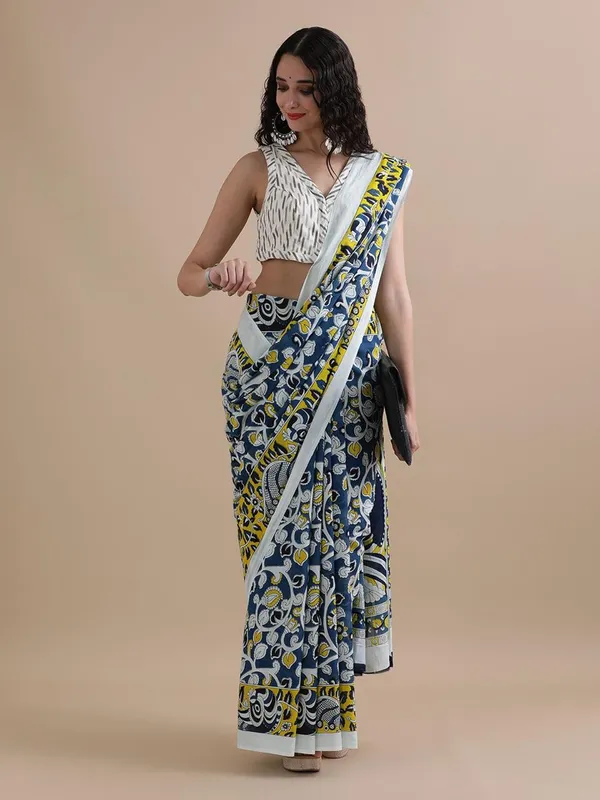 Multicolor_Soft_Mulmul_Cotton_Saree