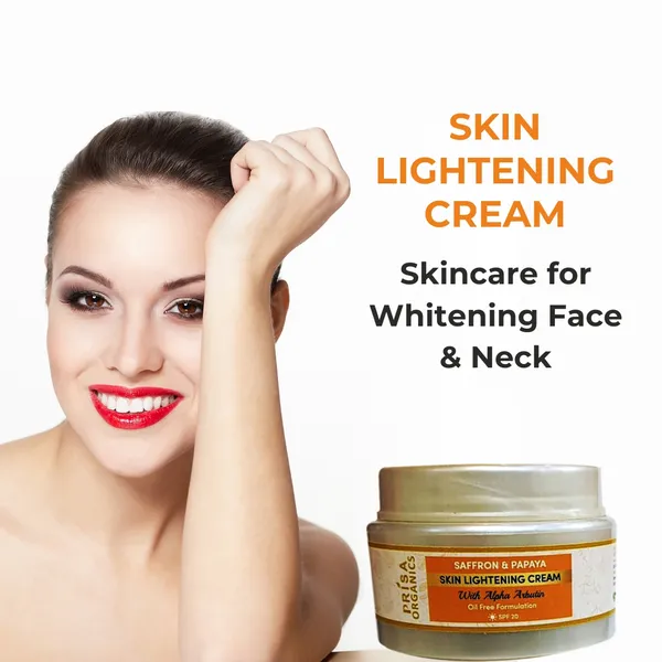 Saffron_&_Papaya_Skin_Lightening_Cream_With_Alpha_Arbutin_Oil_Free_Formulation_With_Spf_20_With_48_Hour_Glow