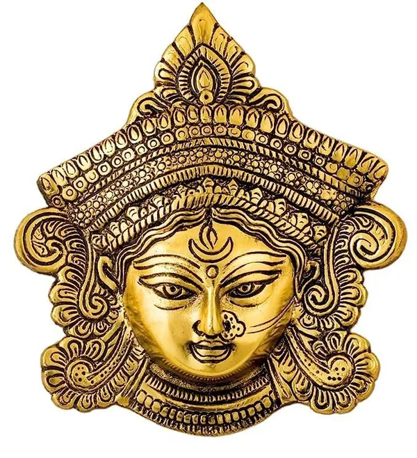 Golden_Metal_Maa_Durga_Face_Wall_Hanging_For_Navratri,_Diwali_Decoration_And_Gifts