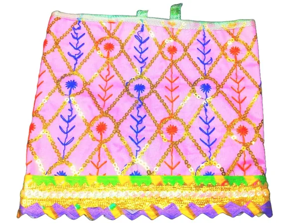 Pink_Handcrafted_Designer_Radha_Krishan,_Yugal_Kishor_Vastra