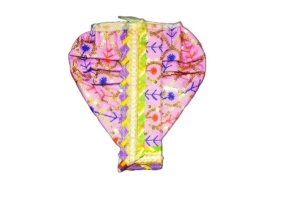 Pink_Handcrafted_Designer_Radha_Krishan,_Yugal_Kishor_Vastra