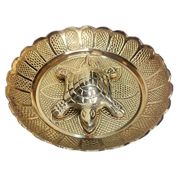 Brown_Fengshui_Tortoise_For_Good_Luck_With_Brass_Thali