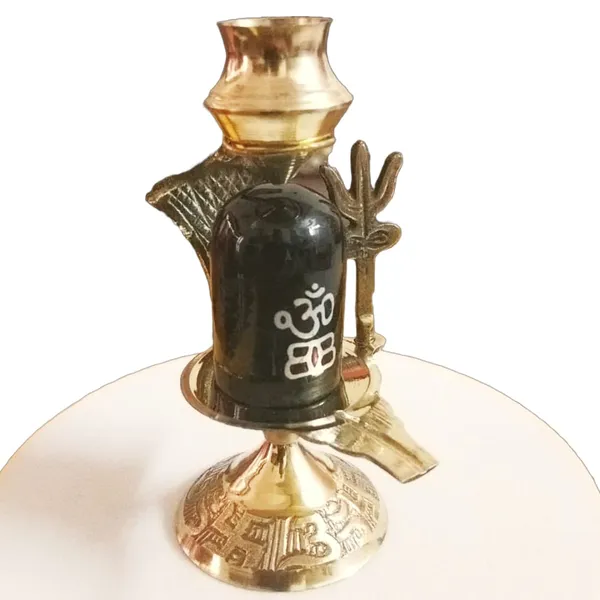 Golden_Brass_Lord_Shivlingam_For_Puja