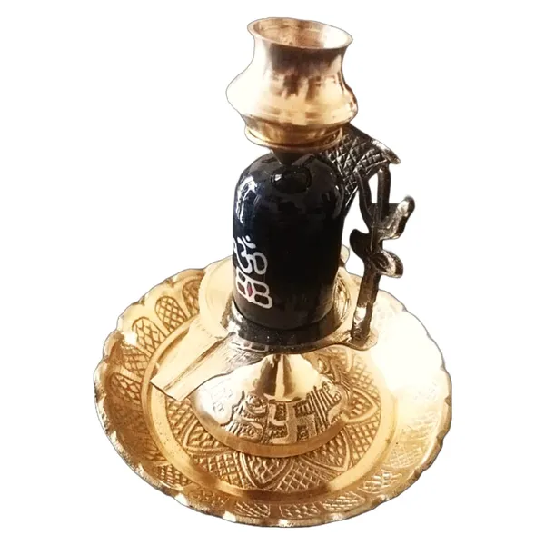 Golden_Brass_Lord_Shivlingam_For_Puja