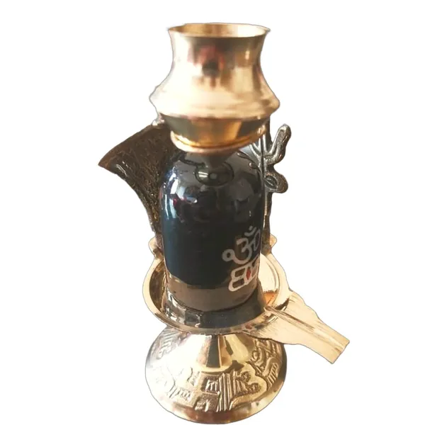 Golden_Brass_Lord_Shivlingam_For_Puja
