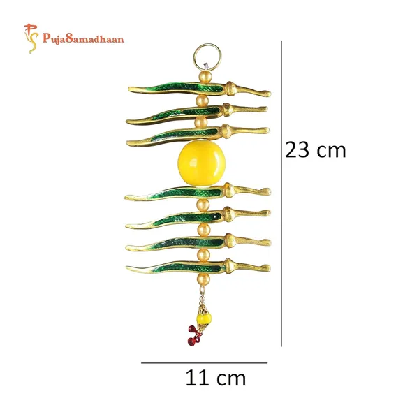 Yellow_Green_Metal_Nimbu_Mirchi_Door_Hanging_Nazarbattu