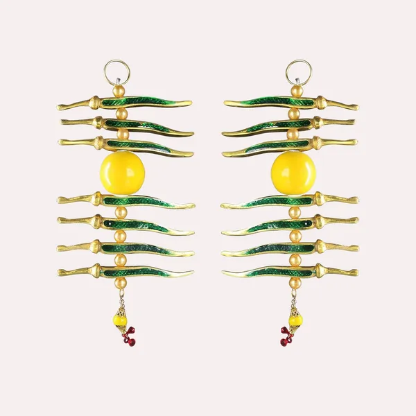 Yellow_Green_Metal_Nimbu_Mirchi_Door_Hanging_Nazarbattu_(Set_Of_2)
