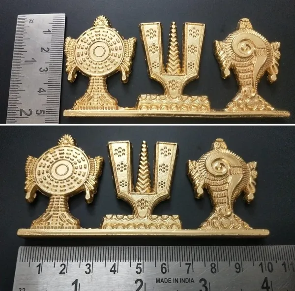 Golden_Shankh_Chakra_Namah_Of_Lord_Vishnu_Tirupati_Balaji