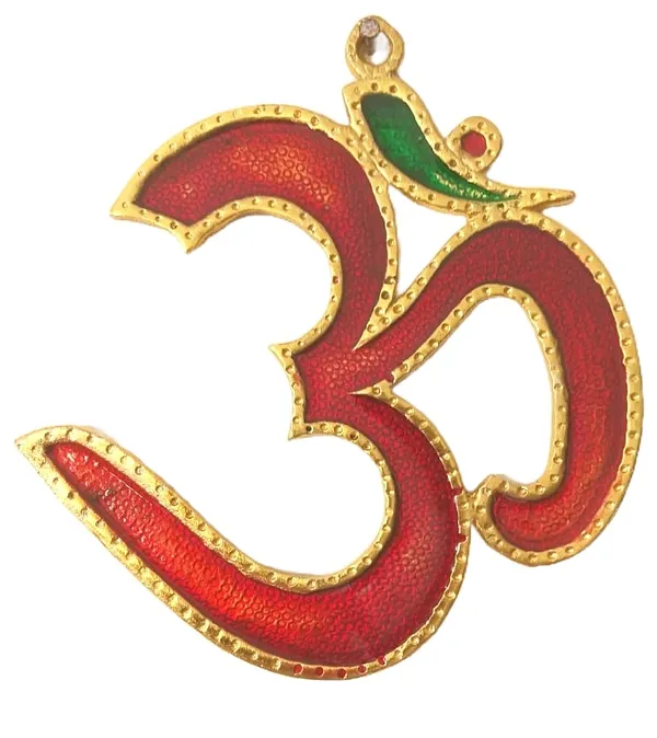 Red_Metal_Om_Door_Hanging_Article