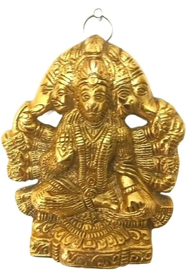 Golden_Metal_Panchmukhi_Hanuman_Ji_Idol_Door_Entrance_Statue_For_Home_Decor