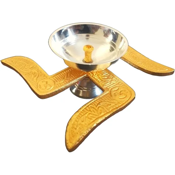 Golden_Traditional_Swastik_Diya_With_Velvet_Gift_Box_For_Puja