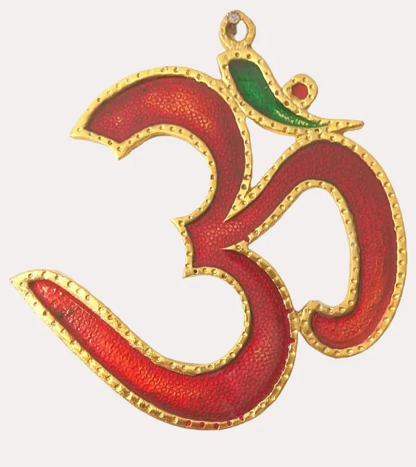Red_Metal_Om_Door_Hanging_Article
