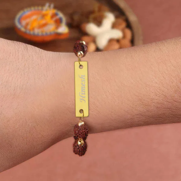 Golden_Personalized_Rudraksh_Bracelet_For_Men